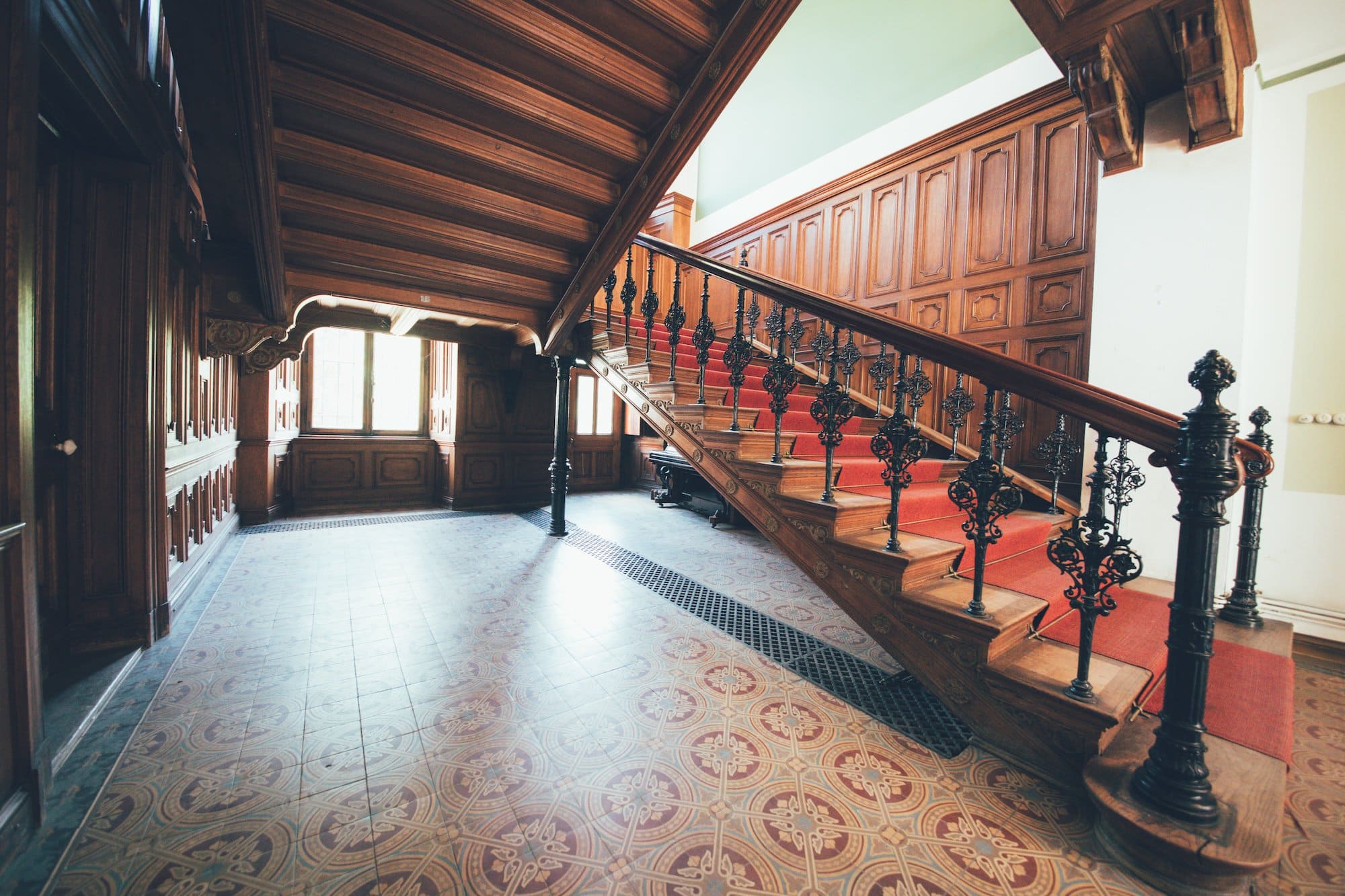 Treppenhaus im Gutshaus Rittergut Lucklum